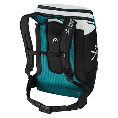 Превью  Рюкзак горнолыжный для вещей HEAD Rebels 30 L Black/White/Speed Blue (383015)